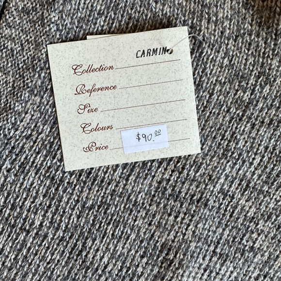 Alpaca Cardigan Sweater, Woodstock find, small business, handmade - Picture 5 of 8